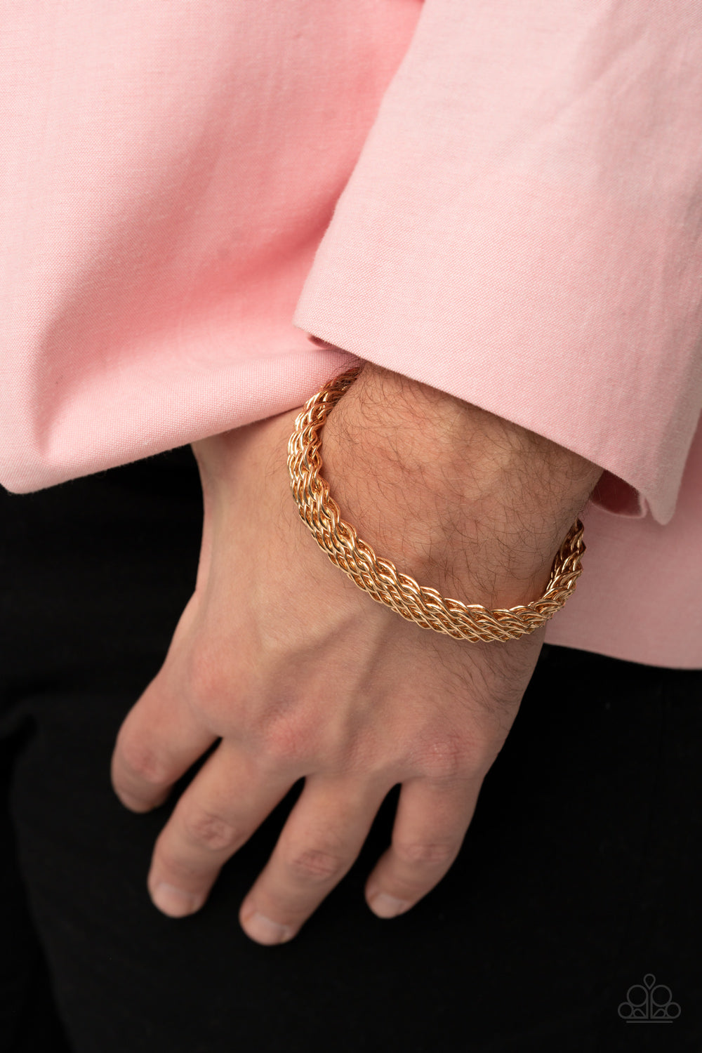 Paparazzi “Metamorphosis” - Gold Cuff Bracelet