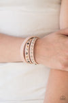 Paparazzi “Catwalk Casual” Pink Triple Leather Wrap Bracelet