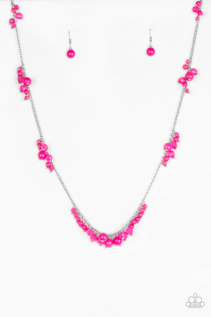 Vintage Paparazzi “Coral Reefs” Pink Necklace