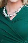 Paparazzi “The Camera Never Lies” White Pearl Fashion Fix Exclusive Necklace