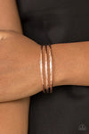 Paparazzi “Eastern Empire” Shiny Copper Cuff Bracelet