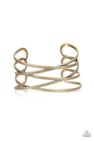 Paparazzi “Karmic Connection” Brass Cuff Bracelet