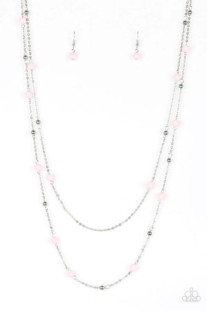 Paparazzi “Beach Party Pageant” Pink Necklace