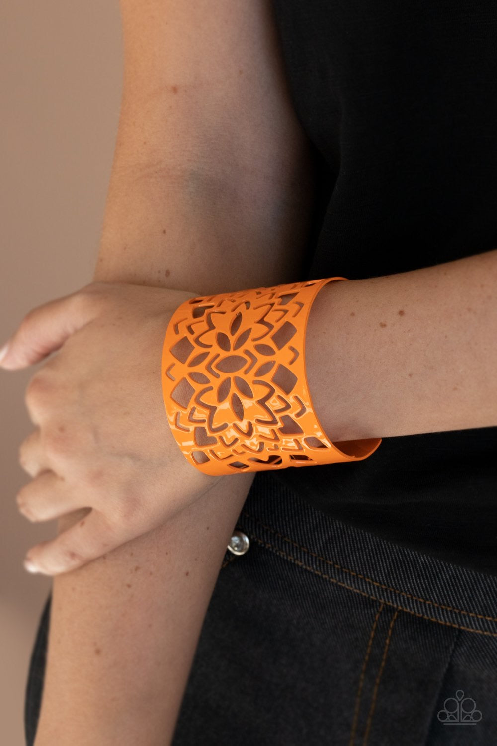 Paparazzi “Hacienda Hotspot” Orange Cuff Bracelet