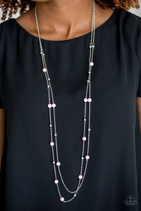 Paparazzi “Beach Party Pageant” Pink Necklace