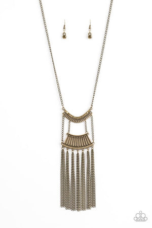 Paparazzi “Glam Goddess” Brass Necklace